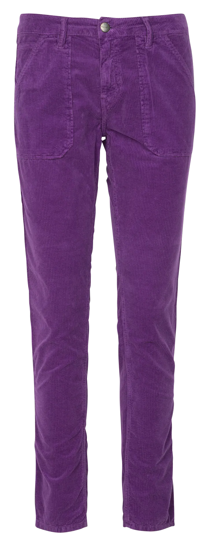 ACQUAVERDE PIERCE  PANTALóN SLIM DE PANA EN VIOLETA