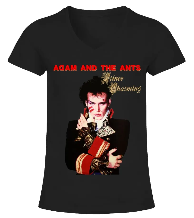 Adam and The Ants BK (1) Camiseta cuello pico Mujer