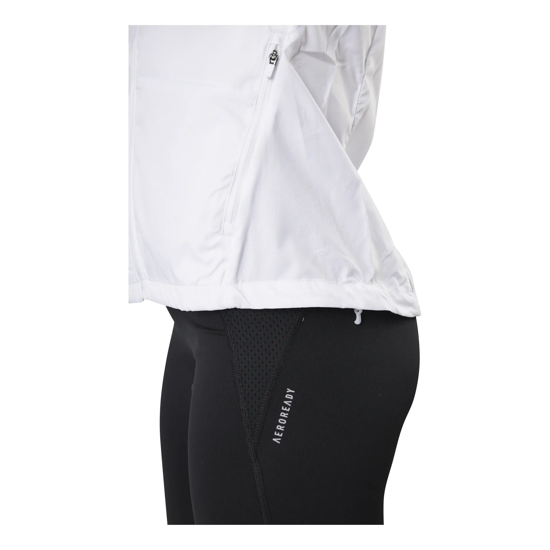Adidas Adidas Marathon Jacket 3 Stripe Women White