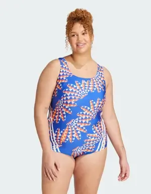 Adidas Bañador FARM Rio CLX 3 bandas (Tallas grandes)