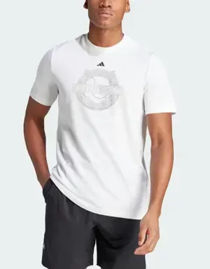 Adidas Camiseta AEROREADY Tennis Graphic