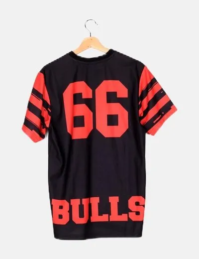 Adidas Camiseta deportiva negra logo