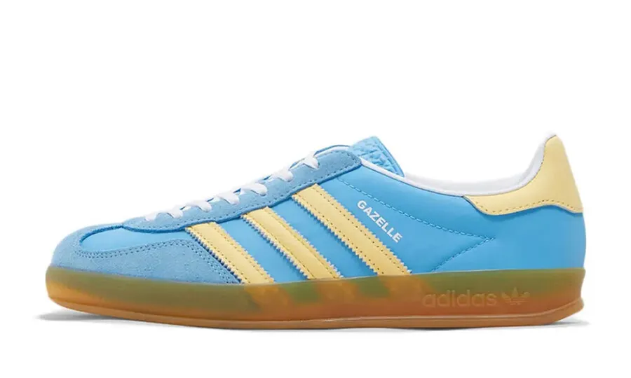 adidas Gazelle Indoor 'Blue Burst & Yellow' (W)