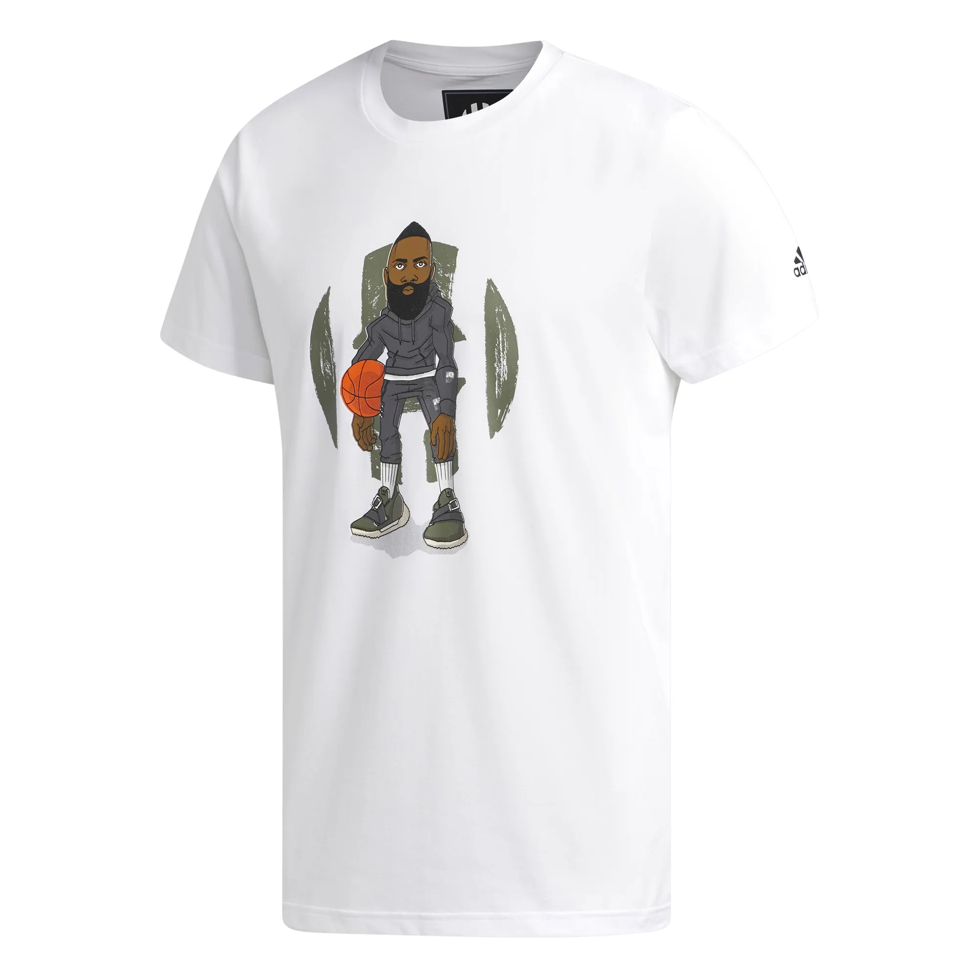 Adidas Harden Geek Up Tee (White)
