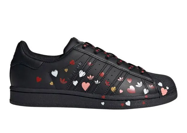 adidas Originals Superstar Valentine's Day Black W
