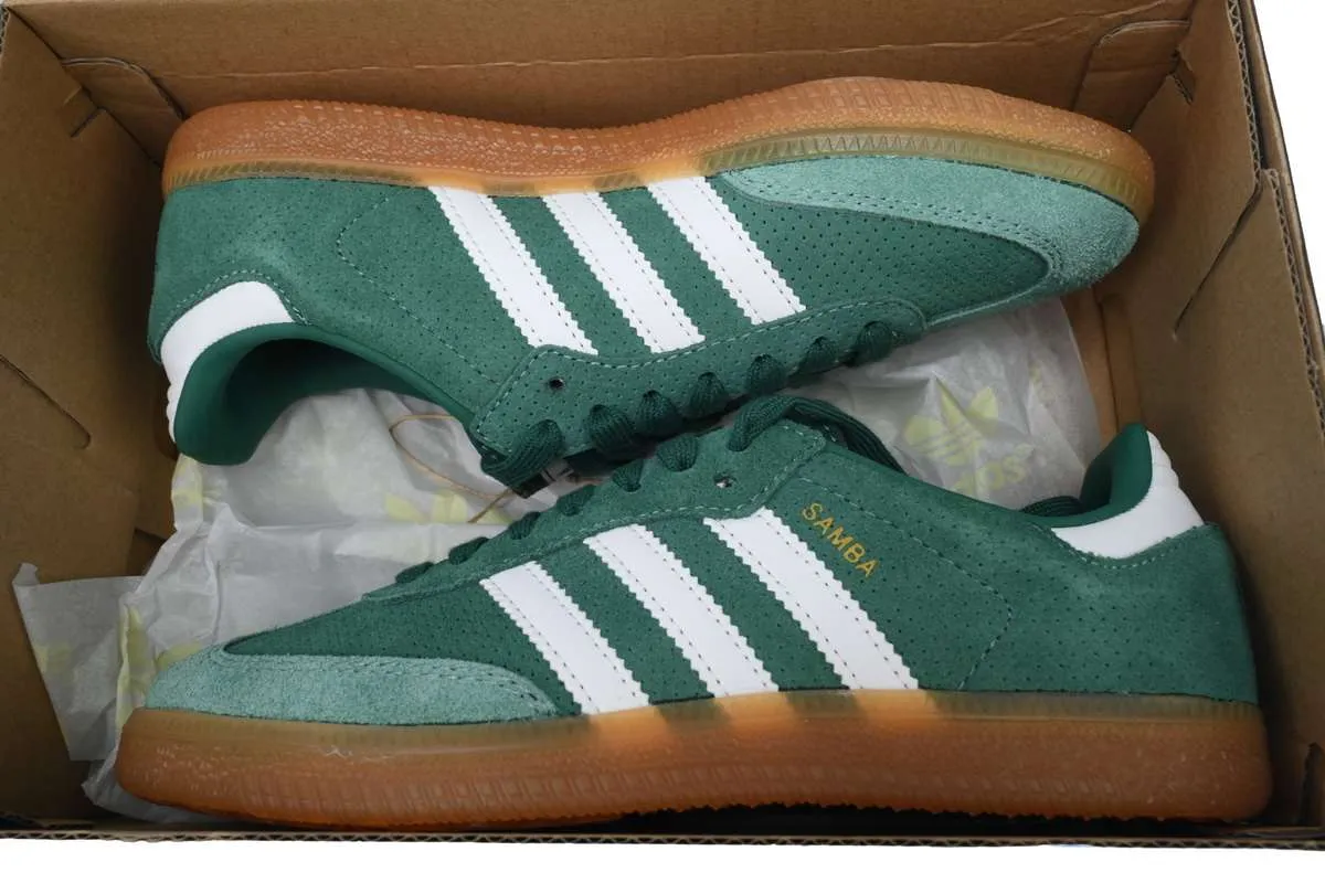 Adidas Samba OG en Verde/Blanco