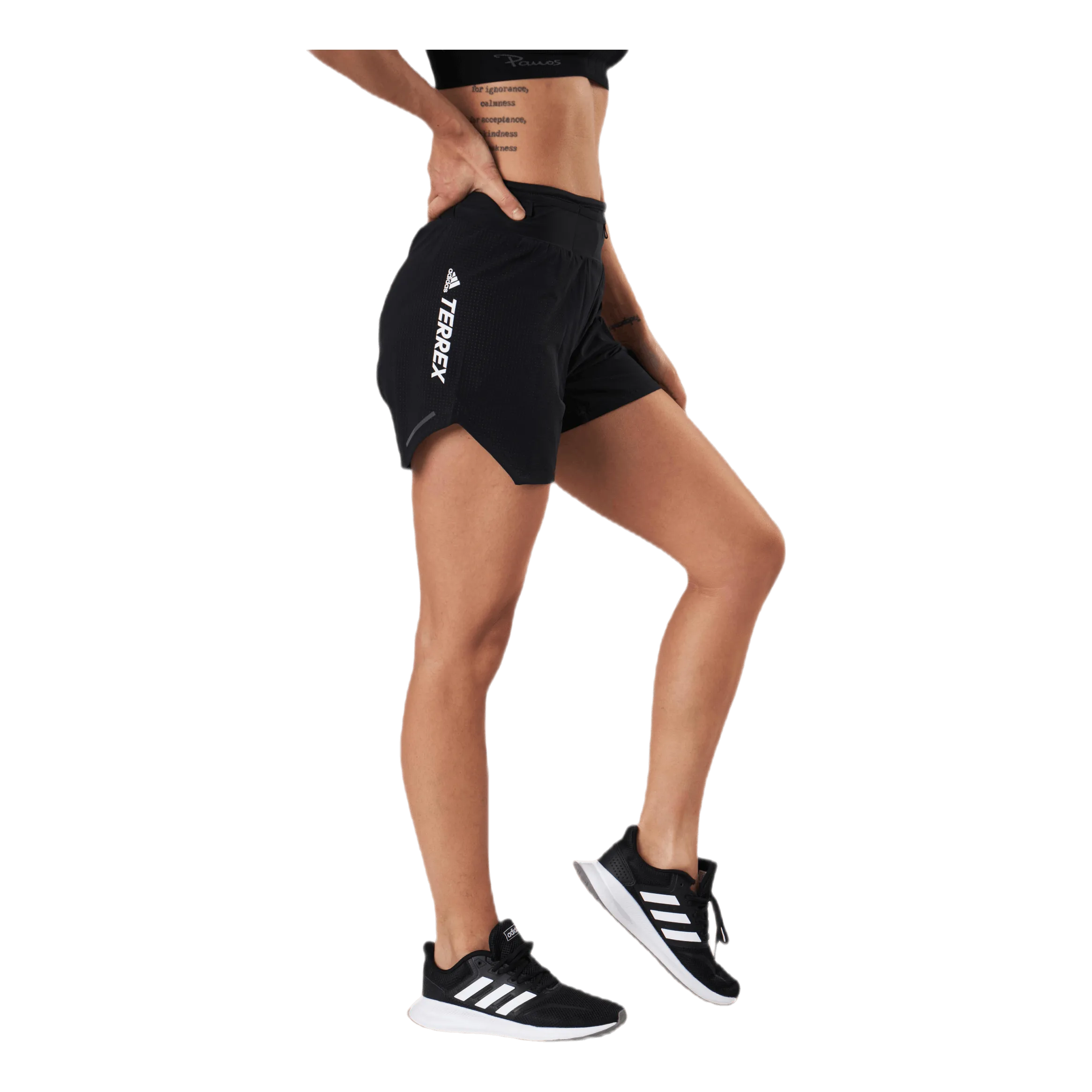 Adidas Terrex Agravic Tr Pro Trail Running Shorts Black