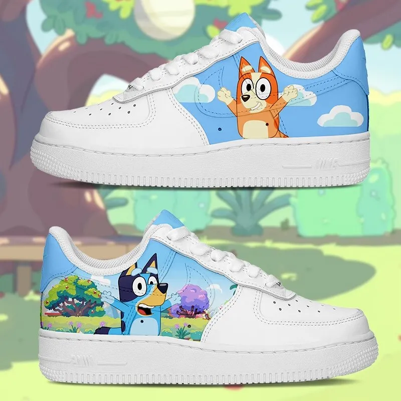 AIR FORCE 1 NIOS  BLUEY Y BINGO