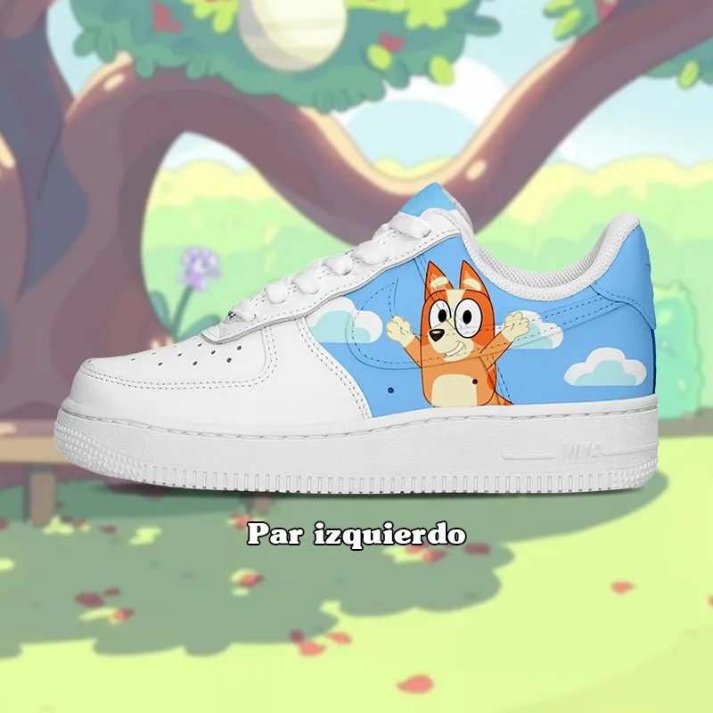 AIR FORCE 1 NIOS  BLUEY Y BINGO
