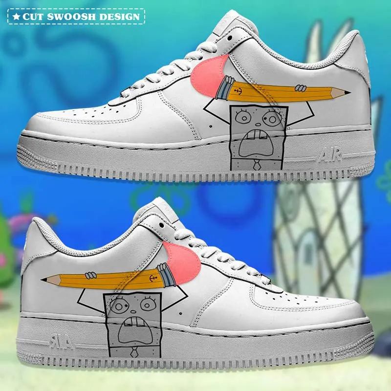 Air Force 1 x Bob Esponja Trazo