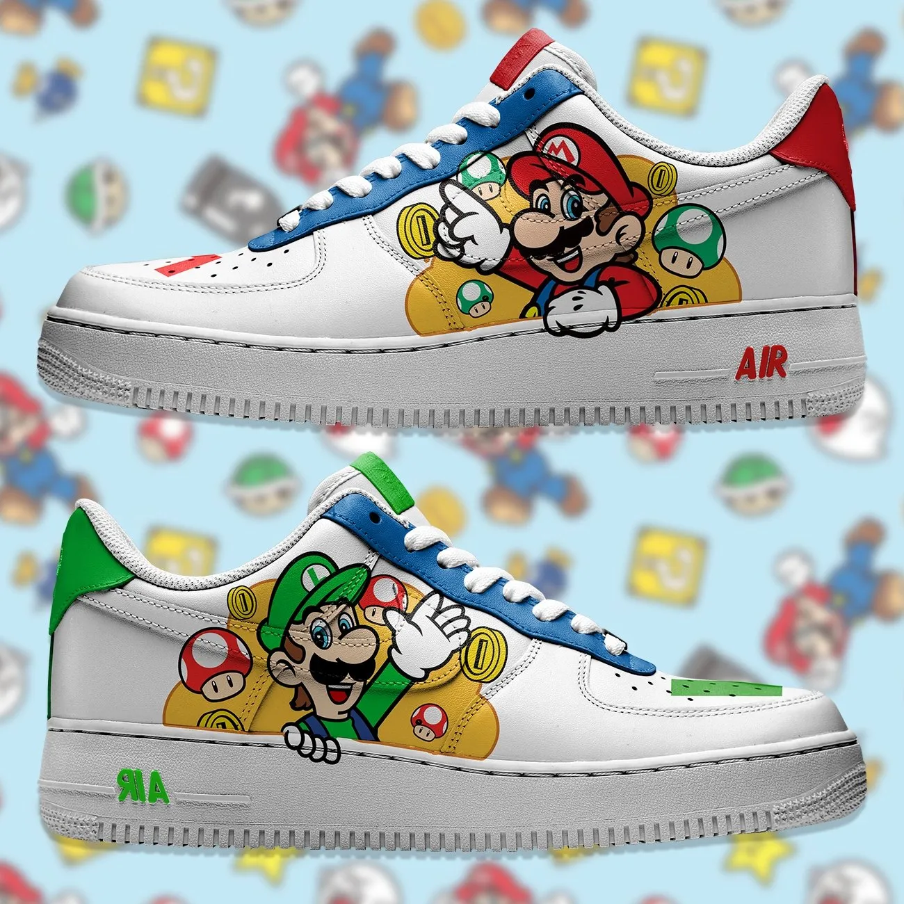 Air Force 1 x Mario & Luigi