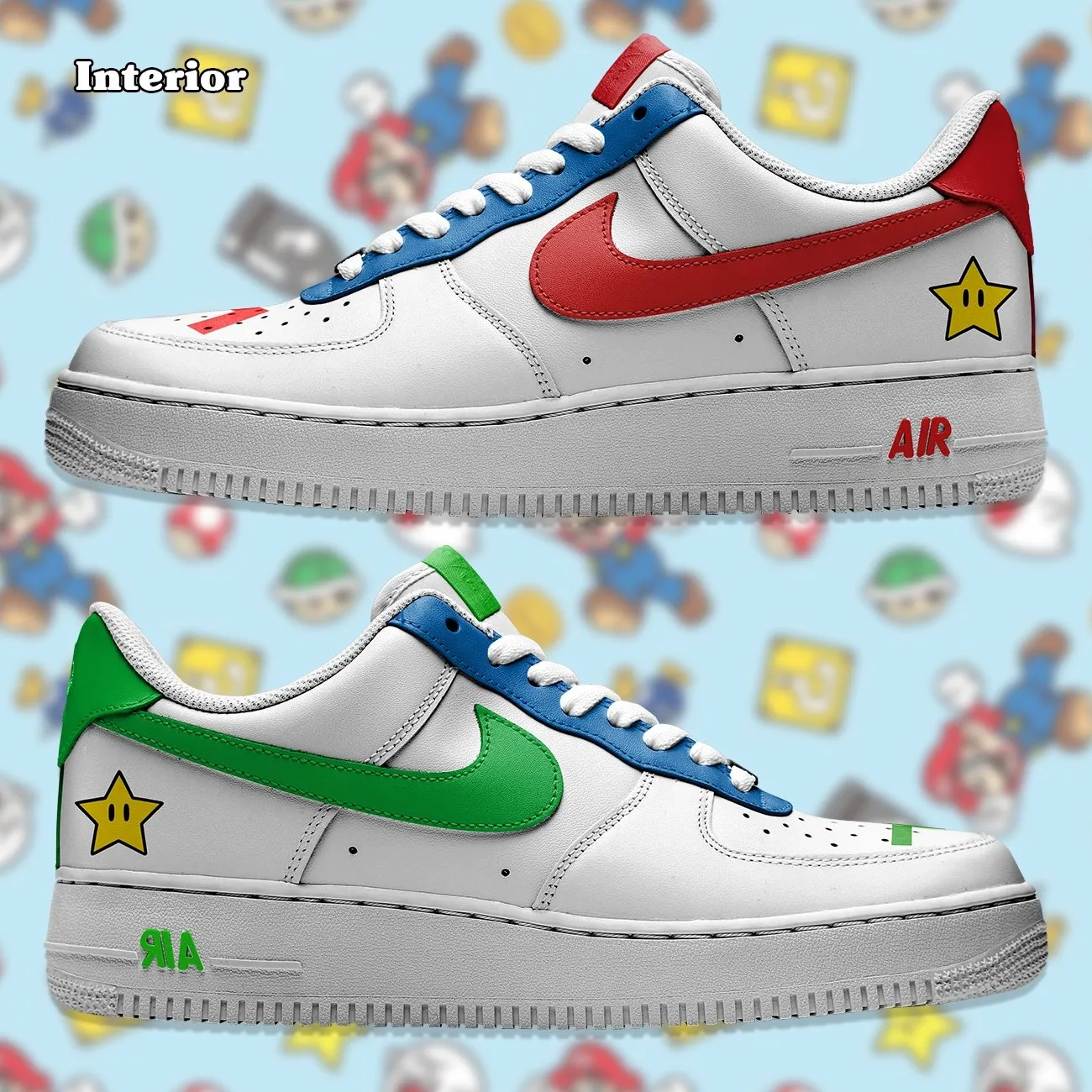 Air Force 1 x Mario & Luigi