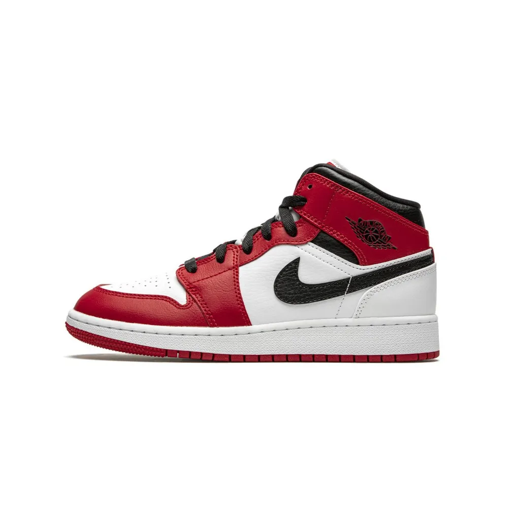 Air Jordan 1 Mid Chicago White