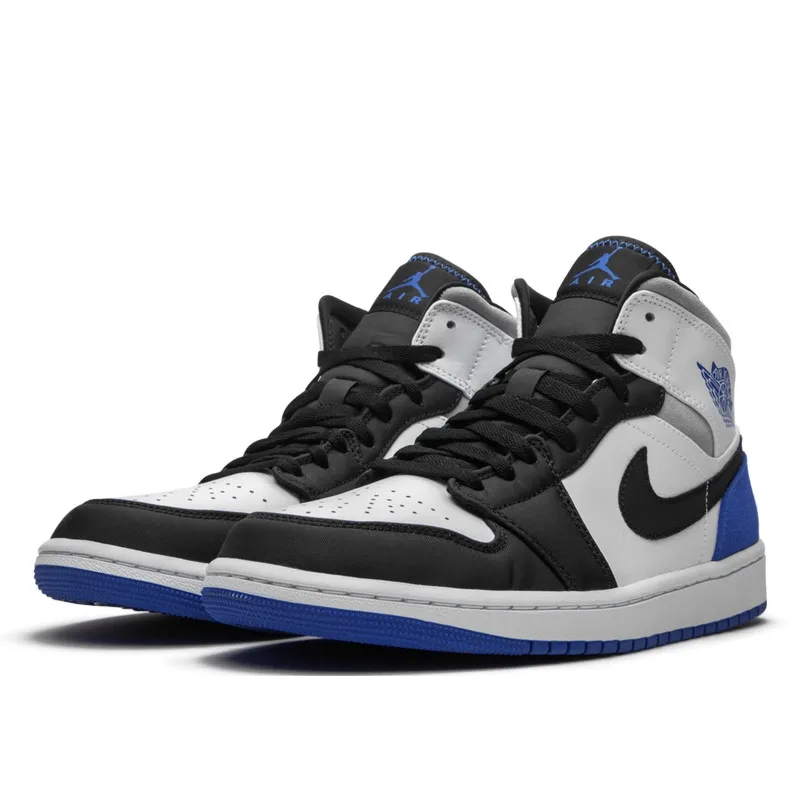 Air Jordan 1 Mid SE Union White Black Royal