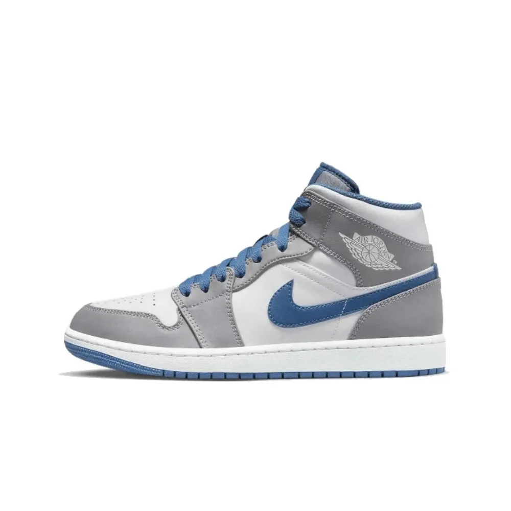 Air Jordan 1 Mid True Blue