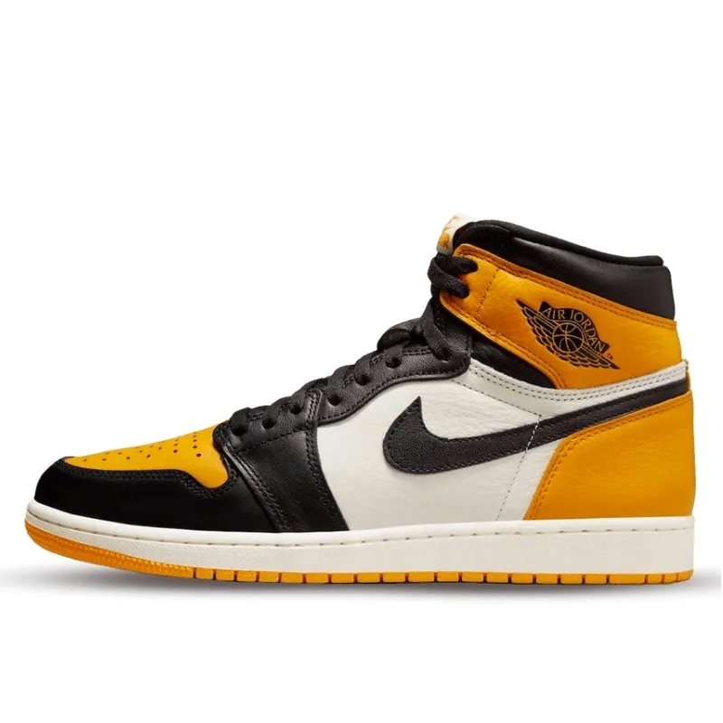 Air Jordan 1 Retro High OG Taxi Yellow Toe