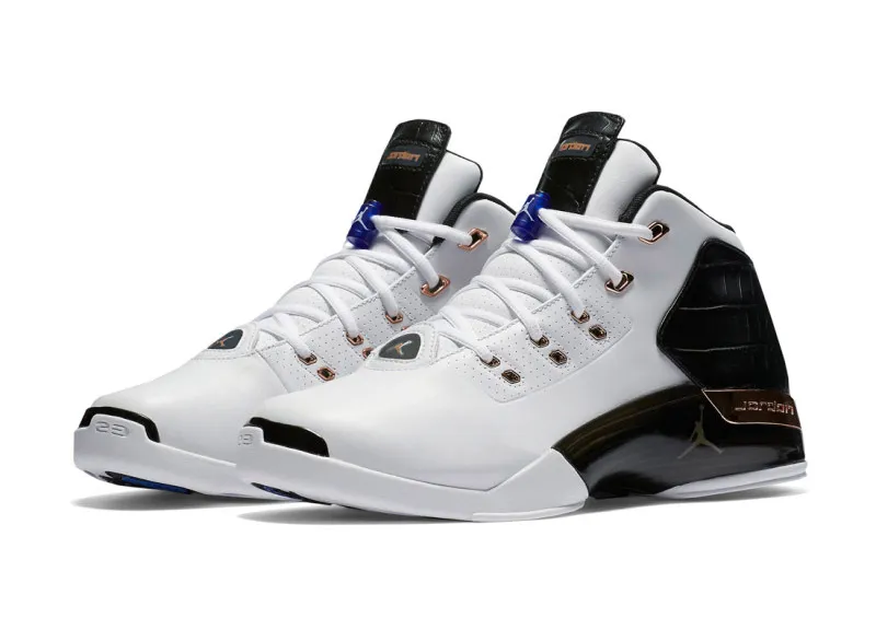 Air Jordan 17 Retro "Copper" (122/white/gold/black)