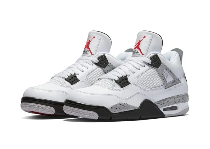 Air Jordan 4 Retro "Cement" (192/white/fire red/black)