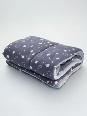 Alfombra estampada para bebé - NEGRO