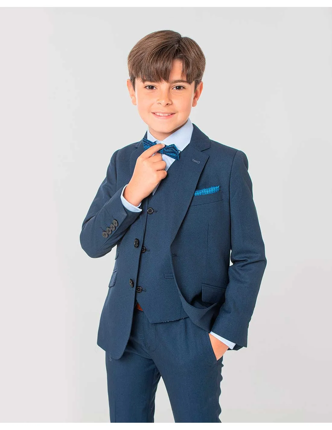 Americana Niño Vestir Estructura Spagnolo Ceremonia