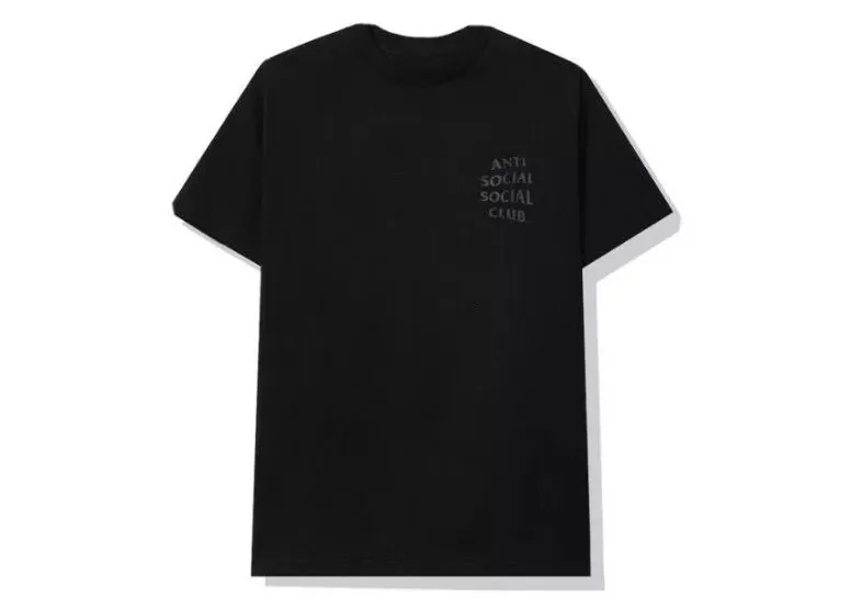 Anti Social Social Club Dramatic Kkoch Tee Black