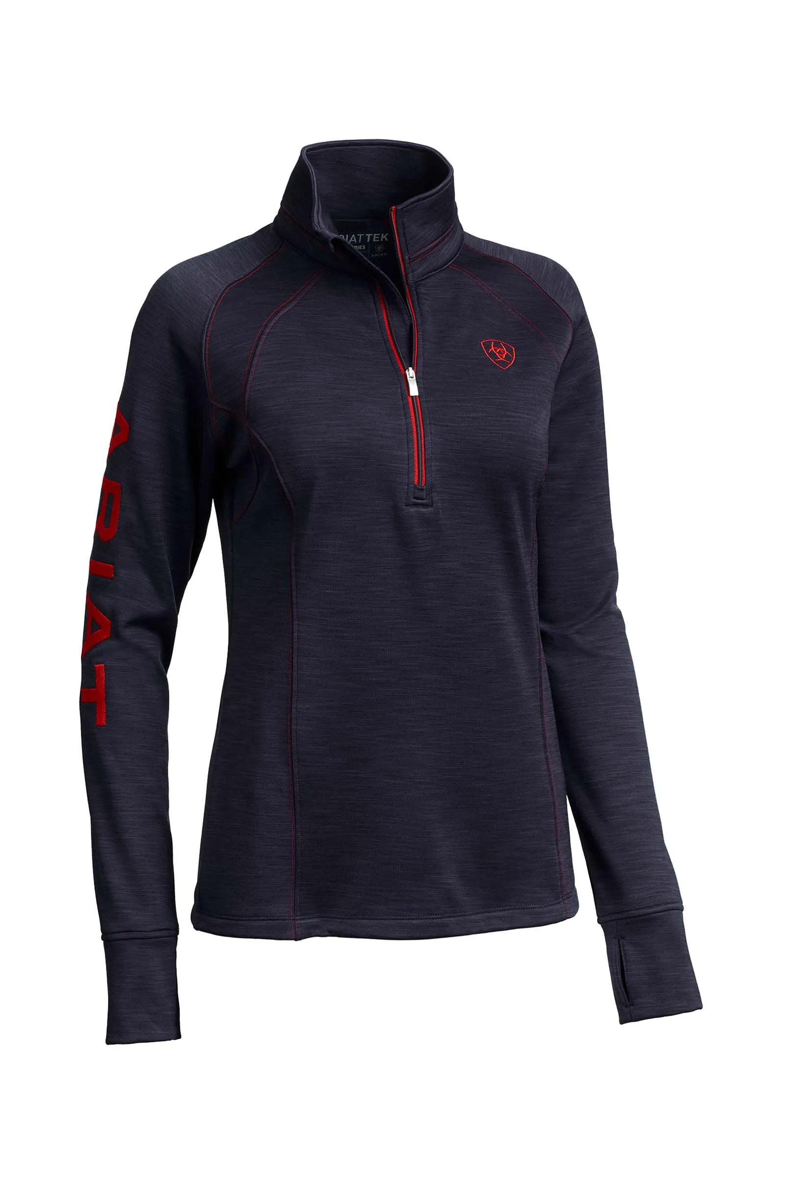 Ariat Suéter con 1/2 Cremallera para Mujer Tek Team