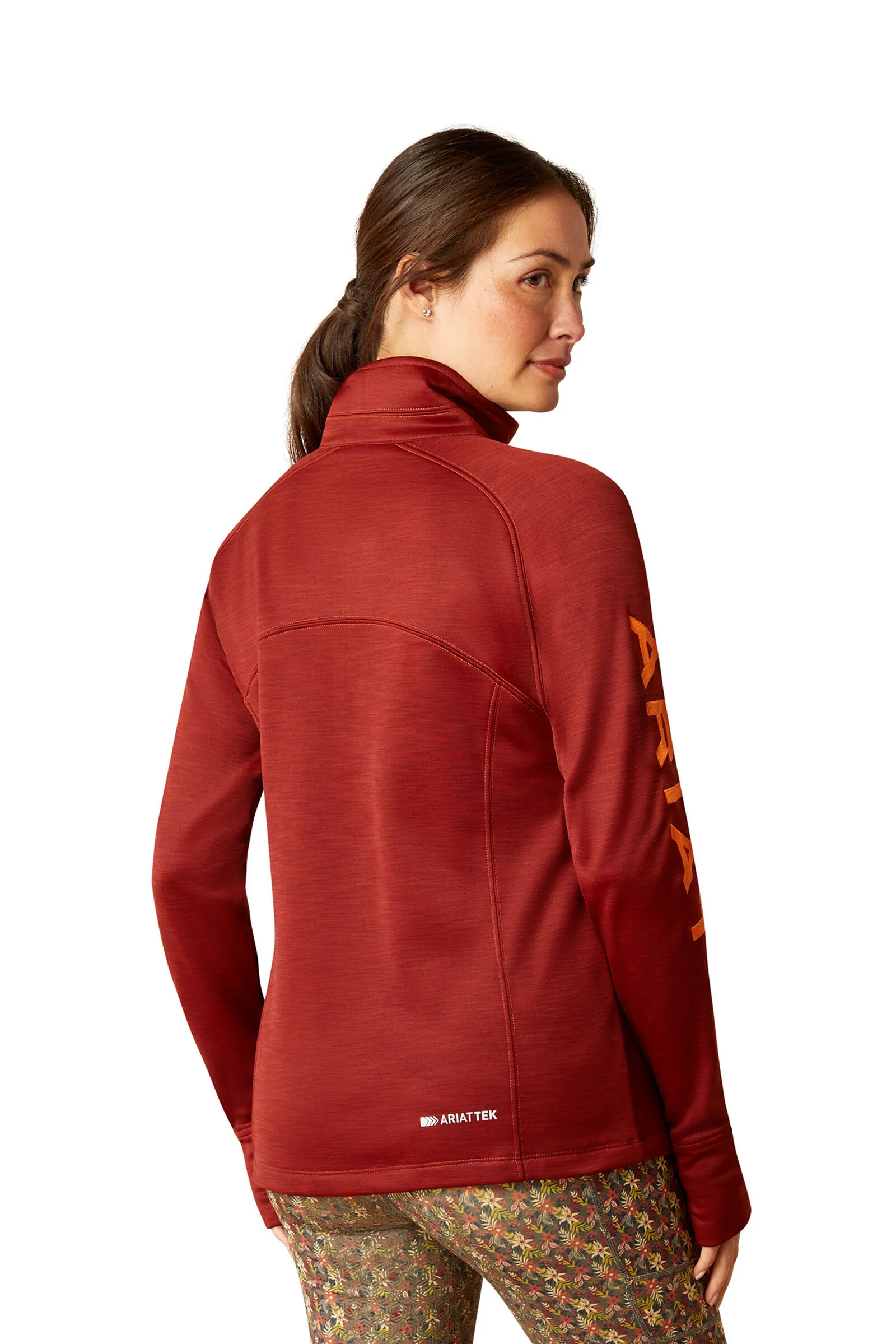 Ariat Suéter con 1/2 Cremallera para Mujer Tek Team