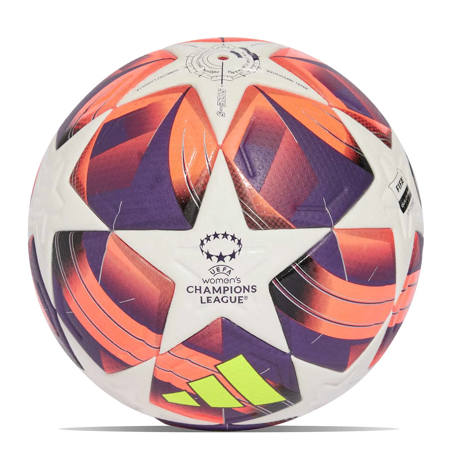 Balón adidas Women's Champions League 2024 2025 Pro talla 5