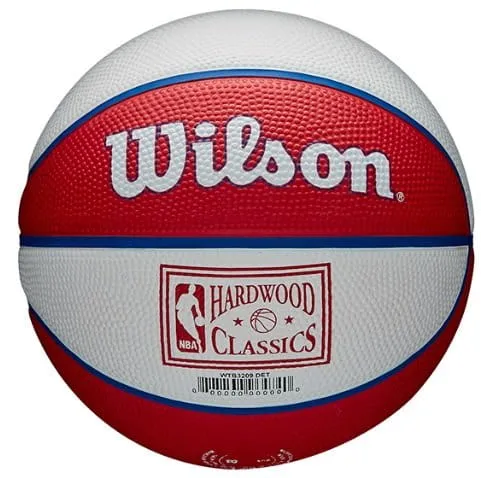 Balón Wilson NBA TEAM RETRO BASKETBALL MINI DET PISTONS