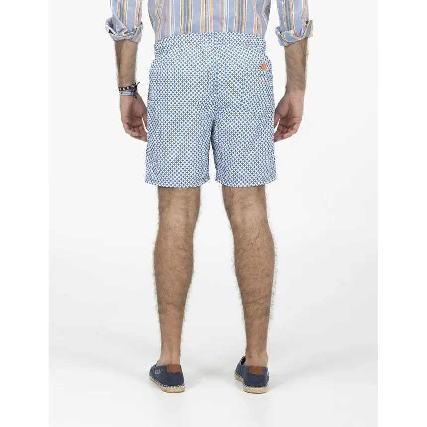 Bañador El Pulpo Estampado Geométrico Para Hombre