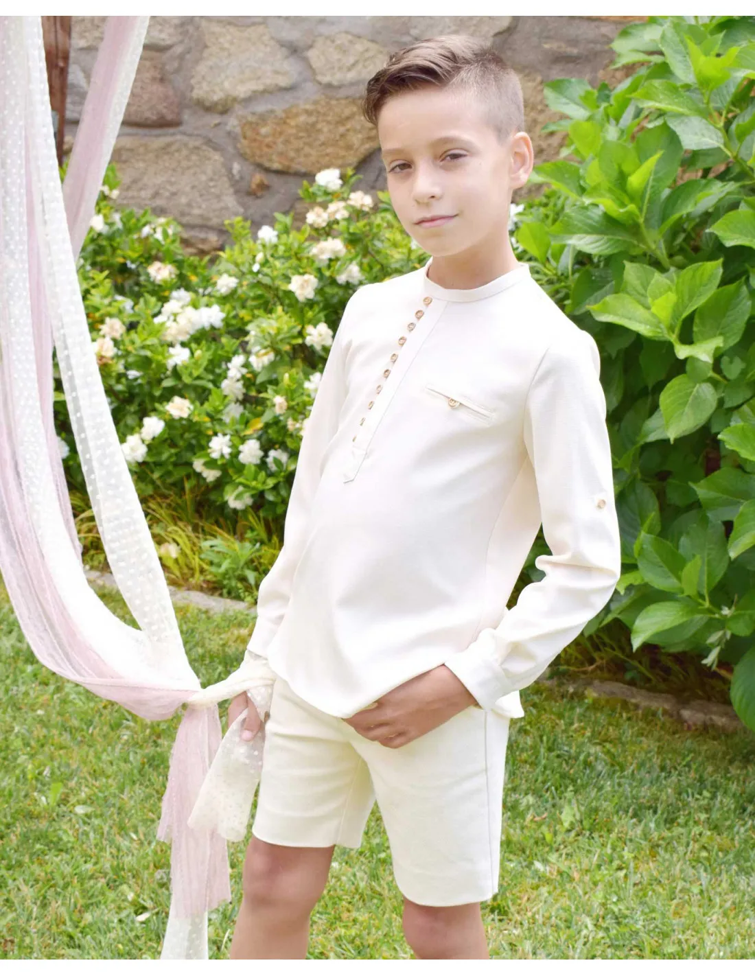 Bermuda Niño Ceremonia Ondiñas de Lolittos