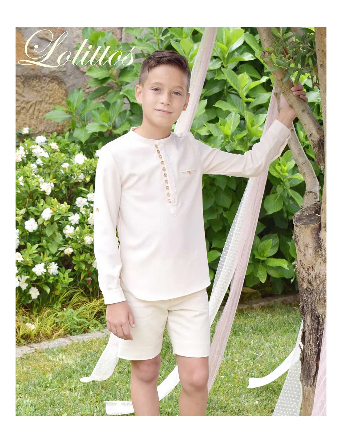 Bermuda Niño Ceremonia Ondiñas de Lolittos