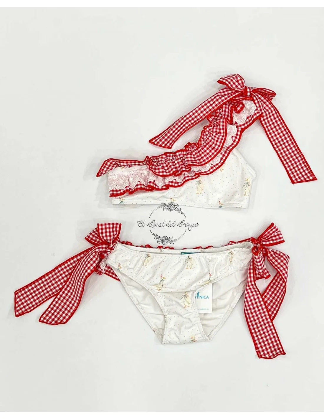 Bikini Niña Baño La Martinica Familia Ducks Estampado
