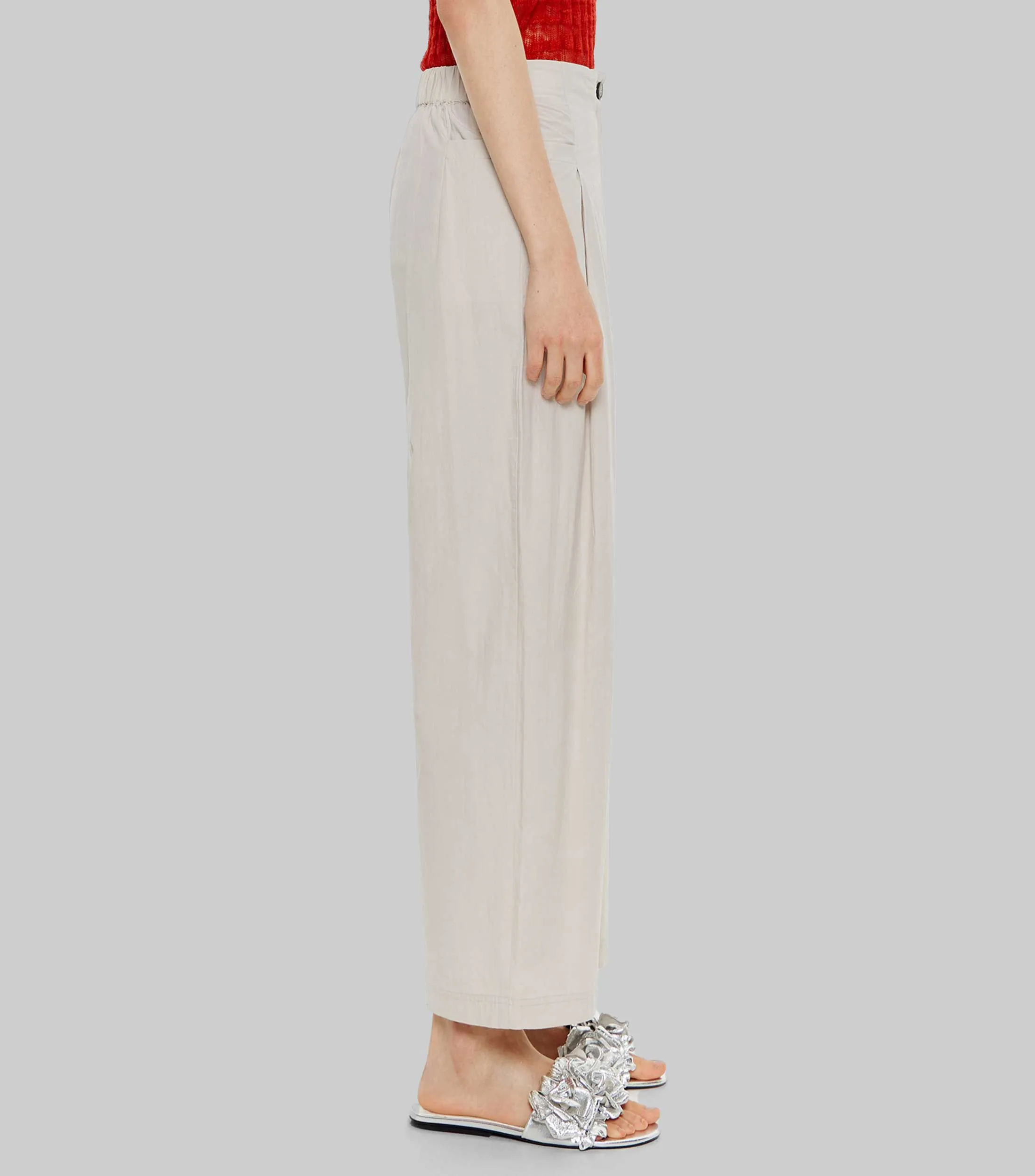 Bimba y Lola Pantalón campana algodón Mujer
