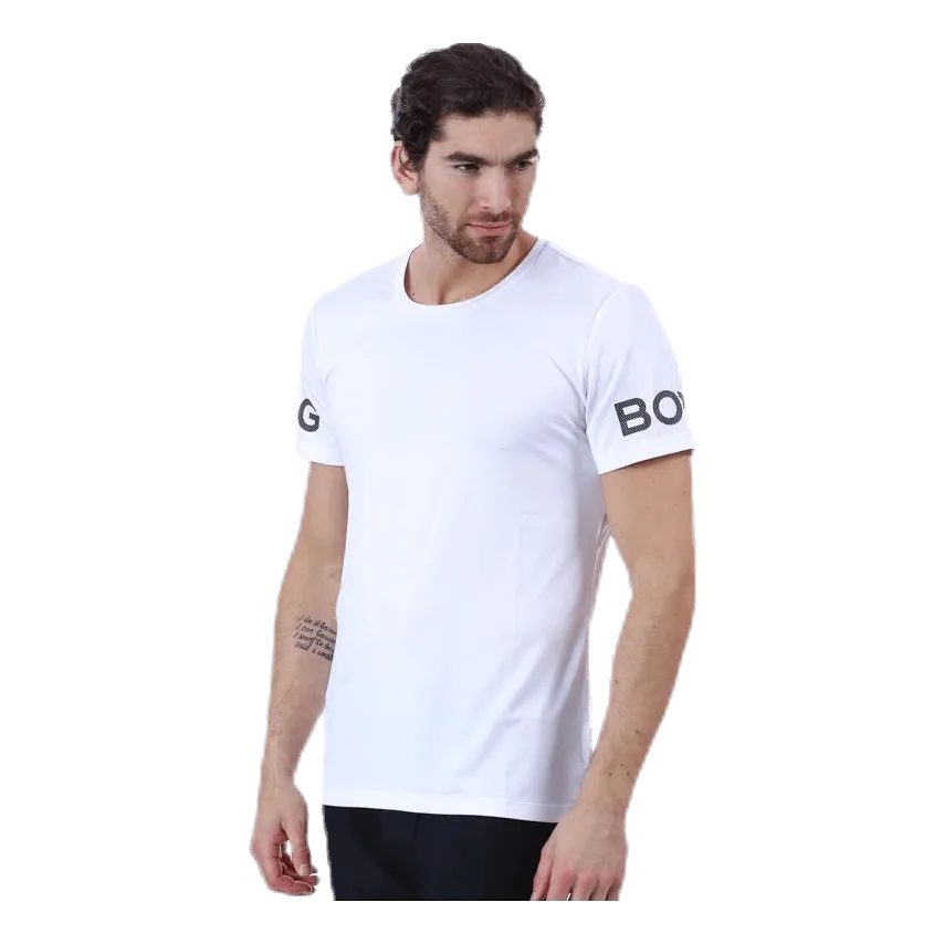 Björn Borg Tee Borg White