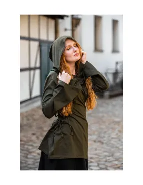 Blusa medieval Lea con cordones