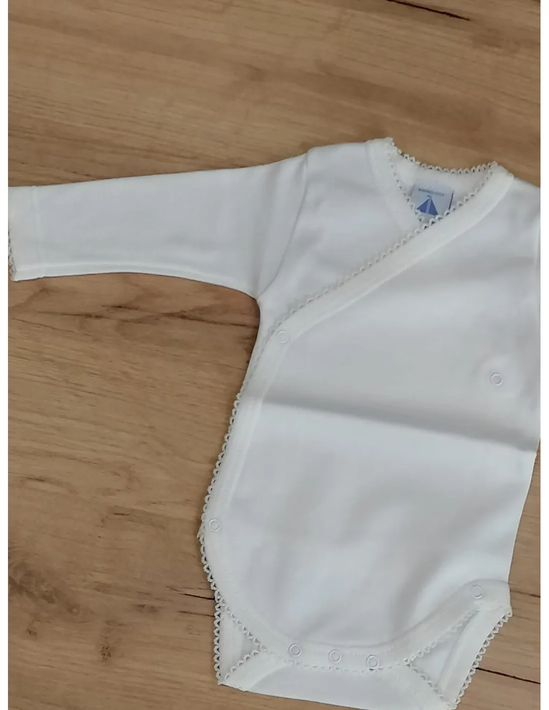 Body manga larga cruzado Babidu