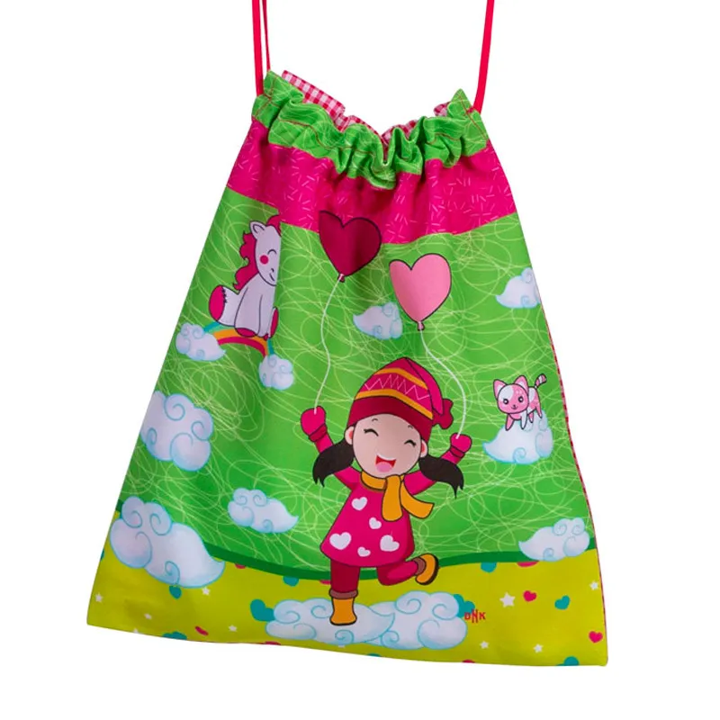 BOLSA SACO INFANTIL SALTARINA Y UNICORNIO  DYNEKE