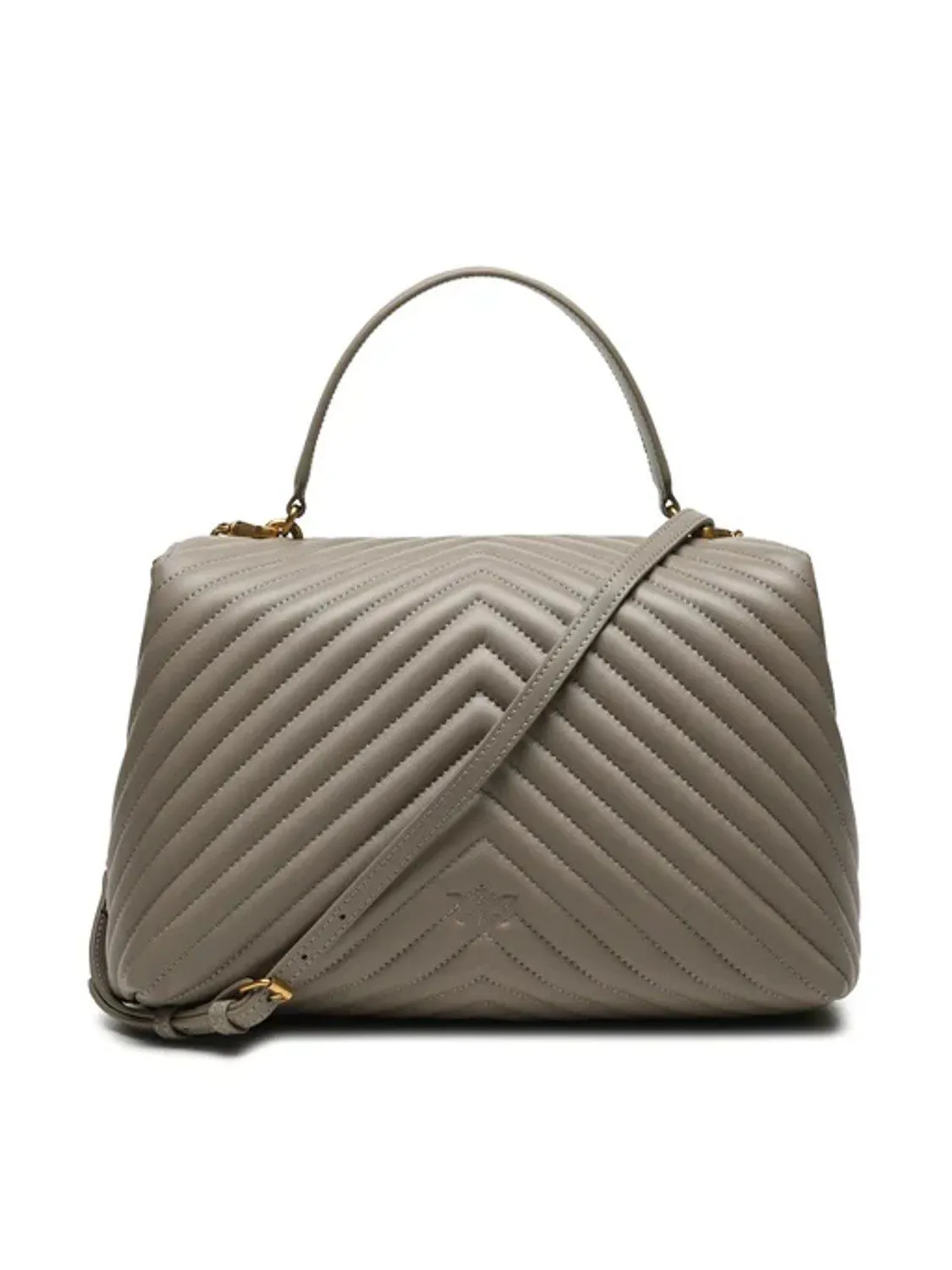 BOLSO ASA PESPUNTE GR.LOVE LADY PUFF PINKO