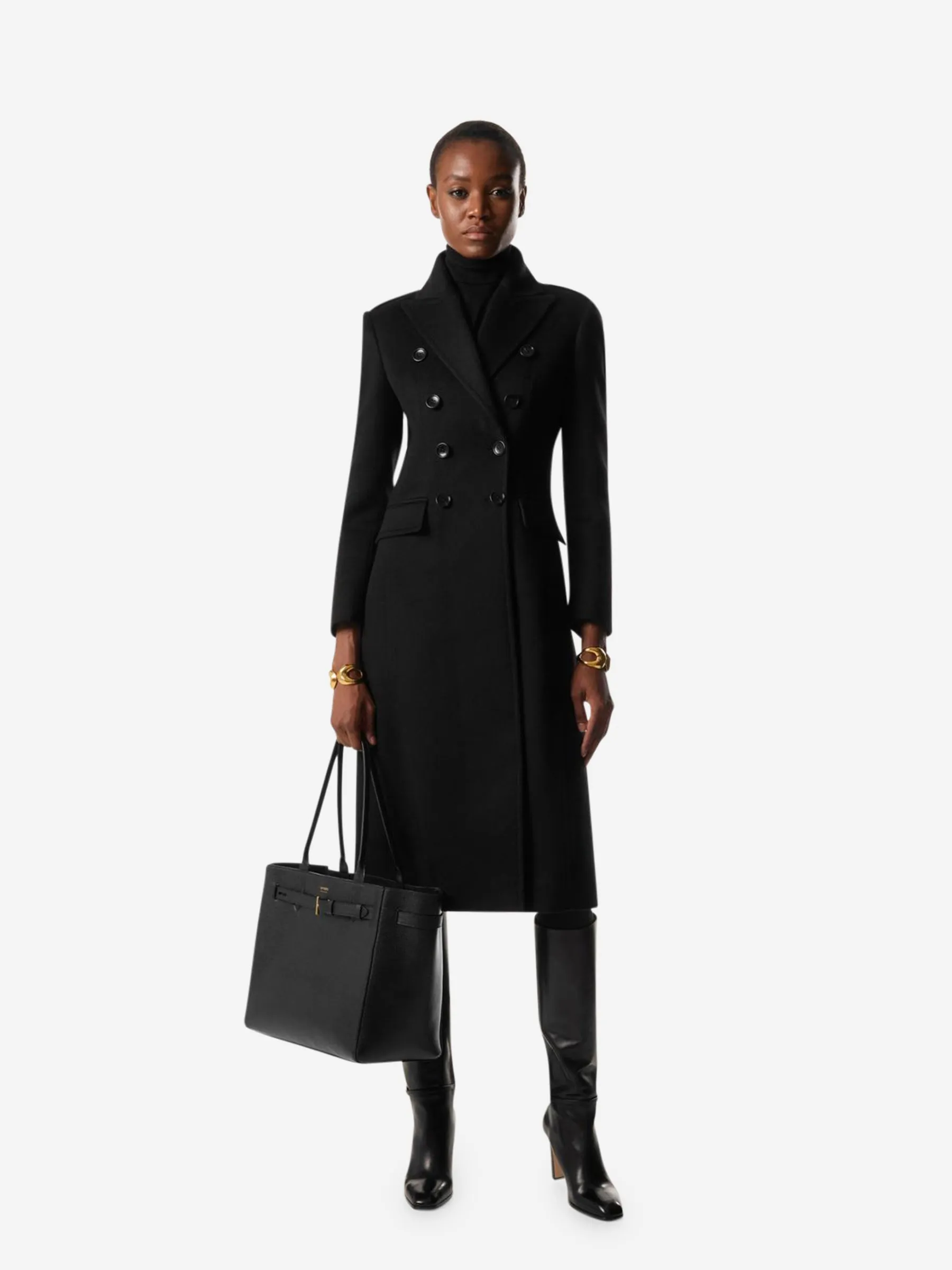 Bolso de Hombro Shopper Piel