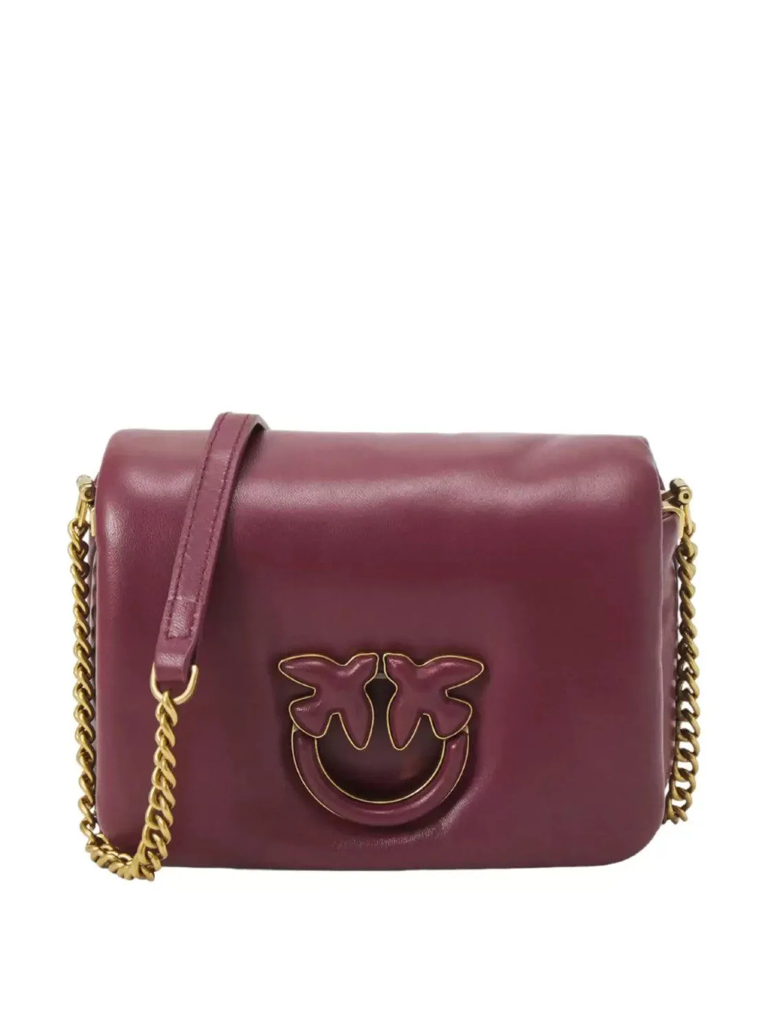 BOLSO MEDIANO ACOLCHADO  LOVE PUFF PINKO