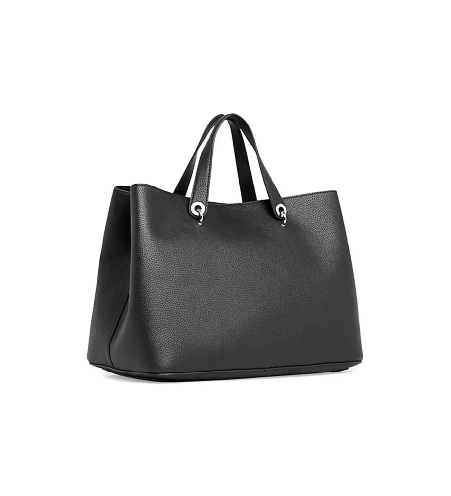 Bolso satchel TH Emblem negro