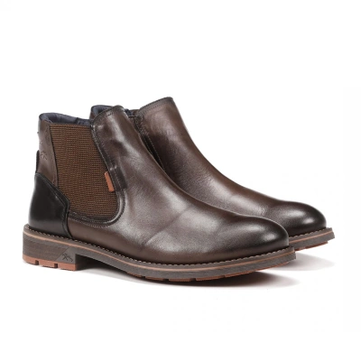 Bota hombre Fluchos elastico marron