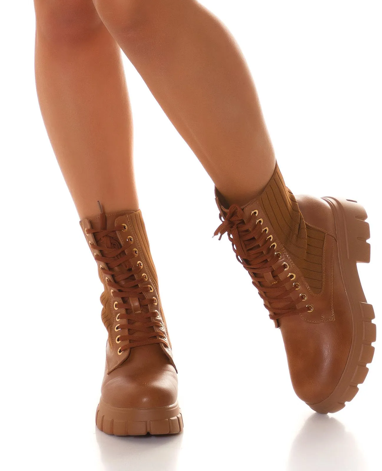 Botas comodidad y moda marrón