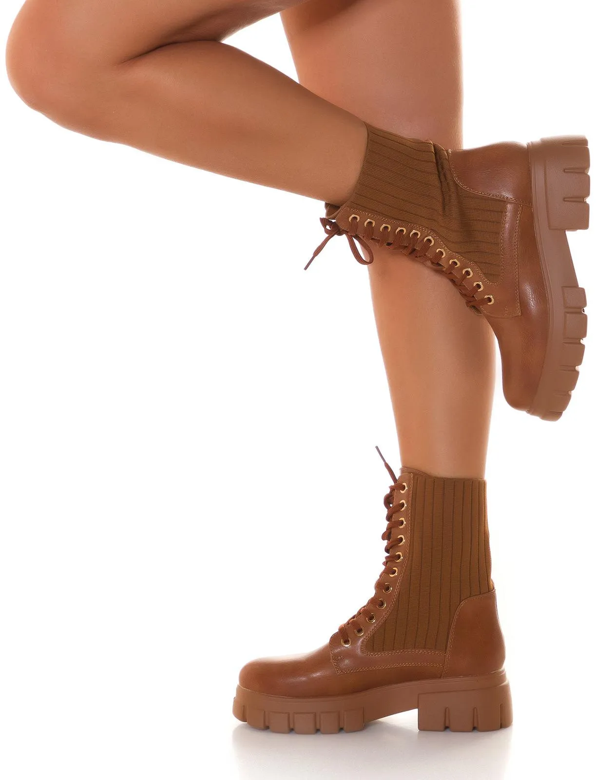 Botas comodidad y moda marrón