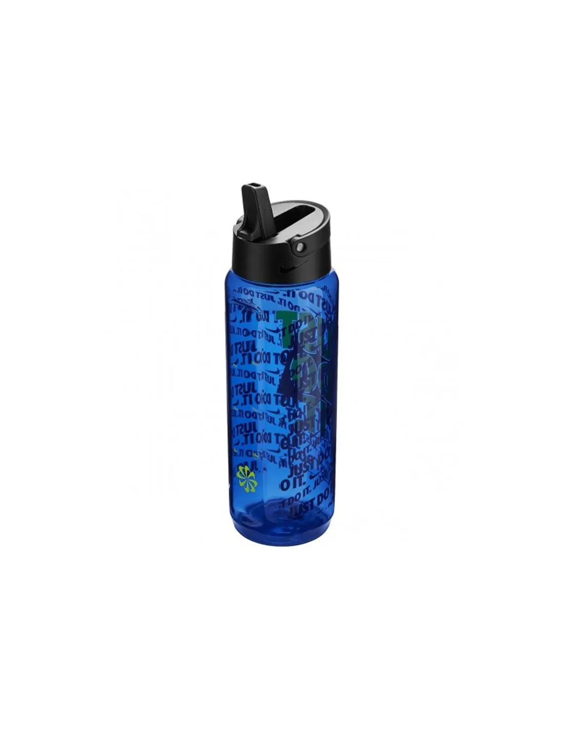 Botella De Fitness Nike Tr Renew Recharge Straw 24 Oz Negro