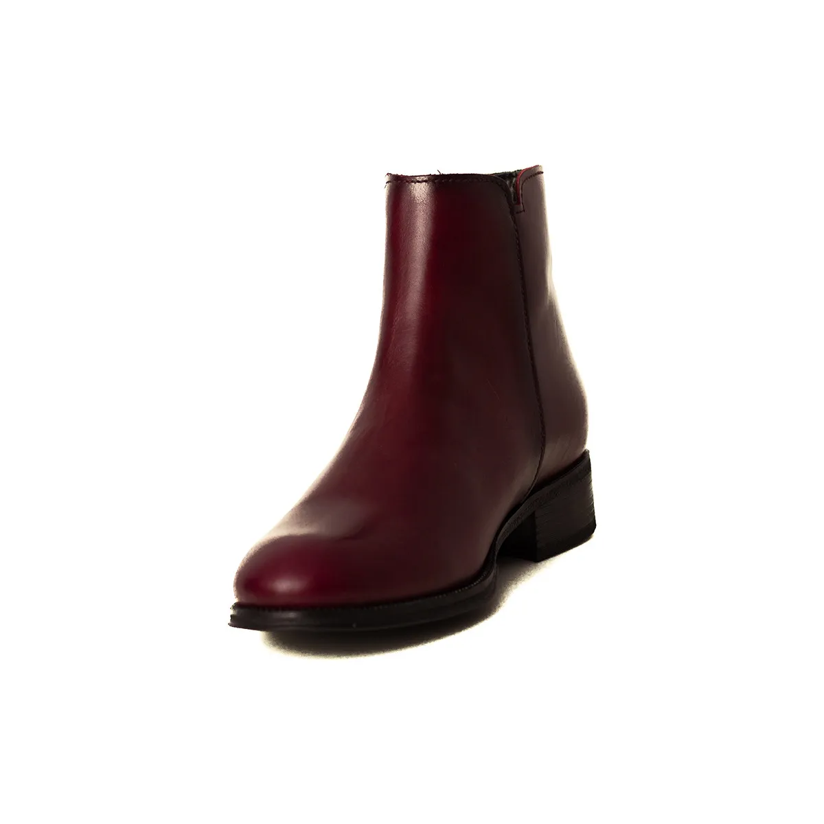 BOTIN BAJO CREMALLERA ANILLA