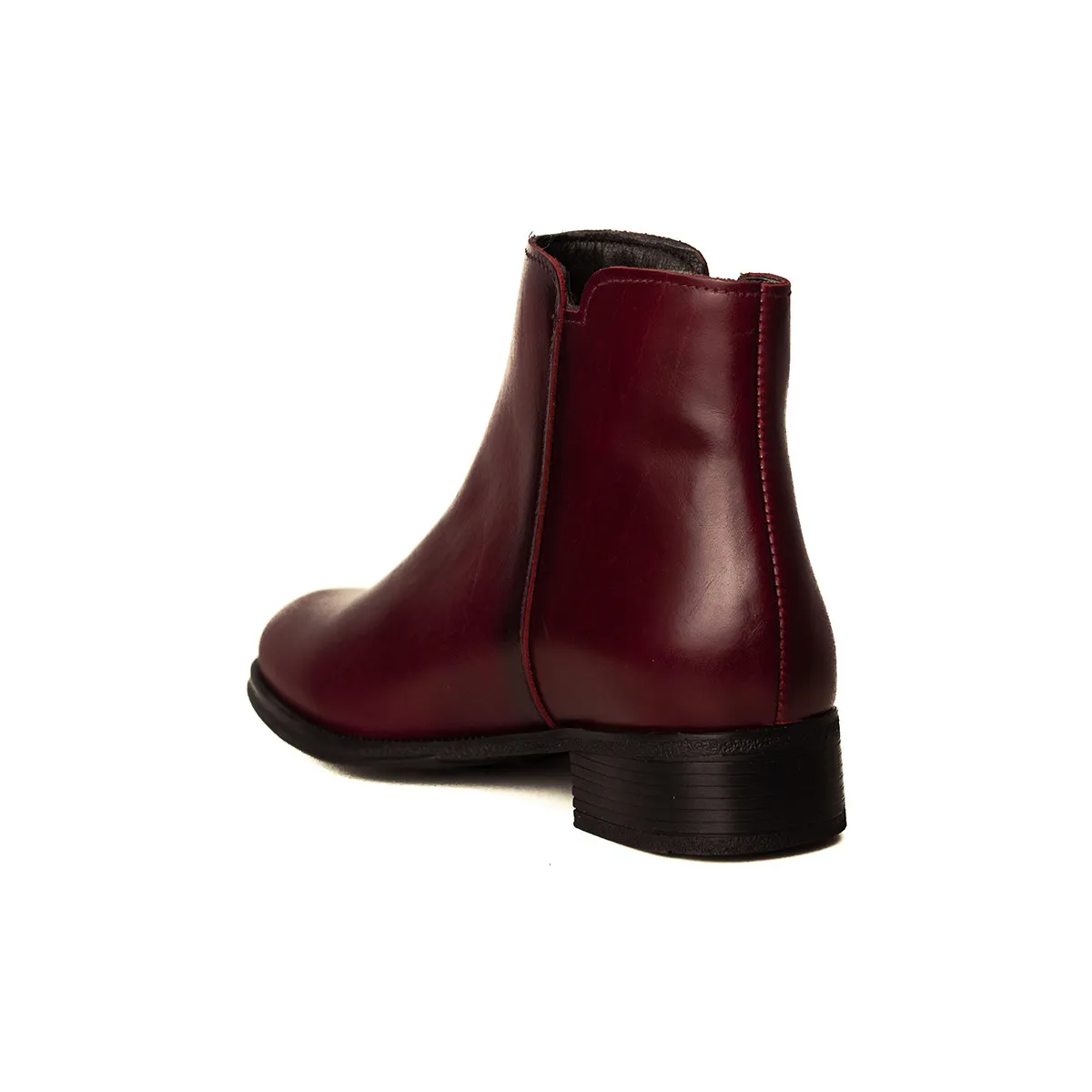BOTIN BAJO CREMALLERA ANILLA