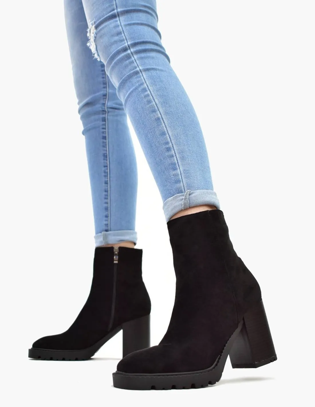 Botin negro de tacon | Vida