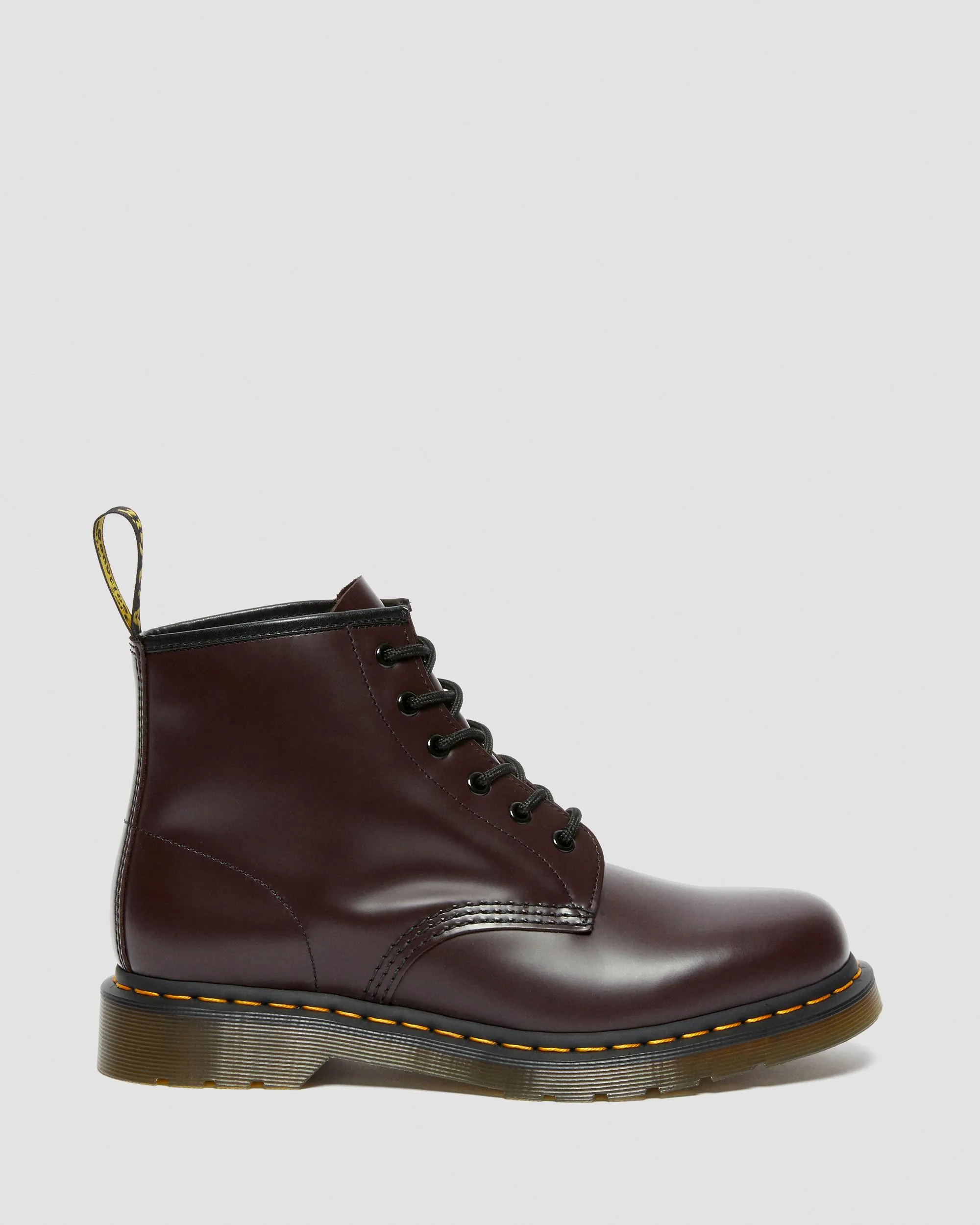 Botines 101 Yellow Stitch de piel Smooth